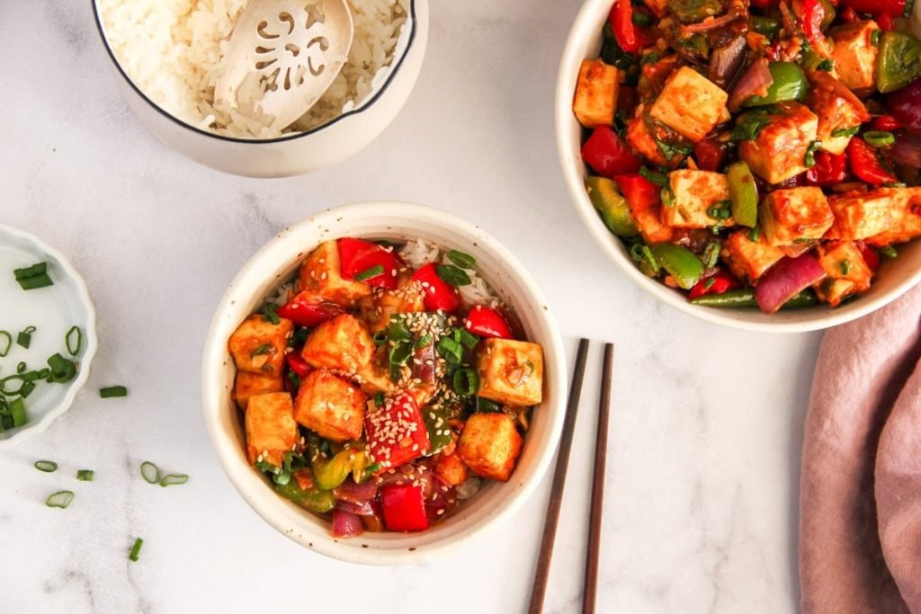Spicy Tofu Delight: A Zesty Reimagining