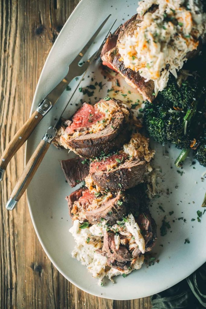 Elevate Dinner: Irresistible Crab-Stuffed Beef Tenderloin Recipe!