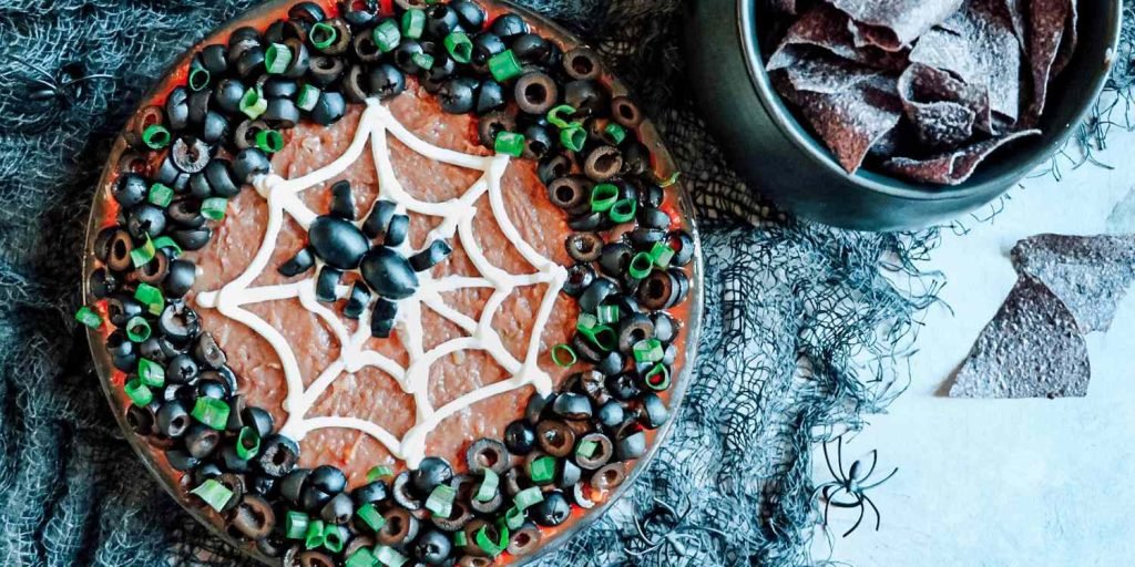 Spooky Spider’s Web Dip Delight