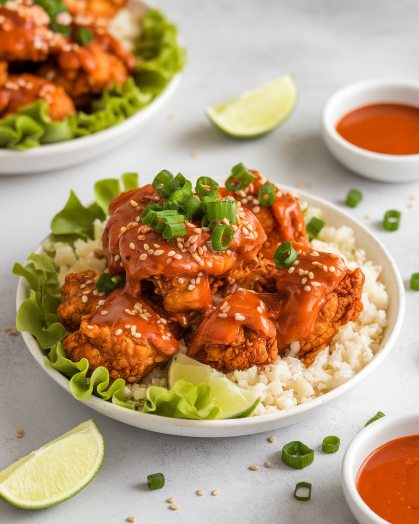 Deliciously Crisp Low-Carb Bang Bang Chicken: 30-Minute Recipe!