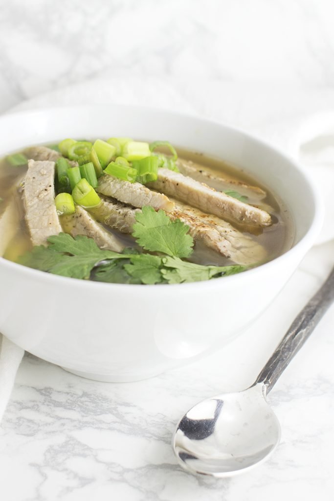 Slurp-Worthy Pork Pho with Zucchini Noodles: A Guilt-Free Delight!