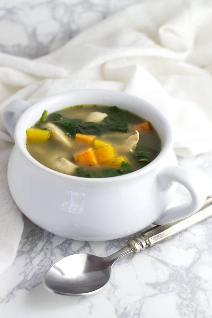 Cozy Up with 30-Minute Roasted Chicken Vegetable Soup Bliss