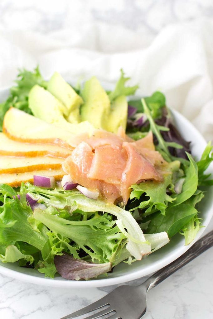 Delightful Herb-Infused Salmon Salad