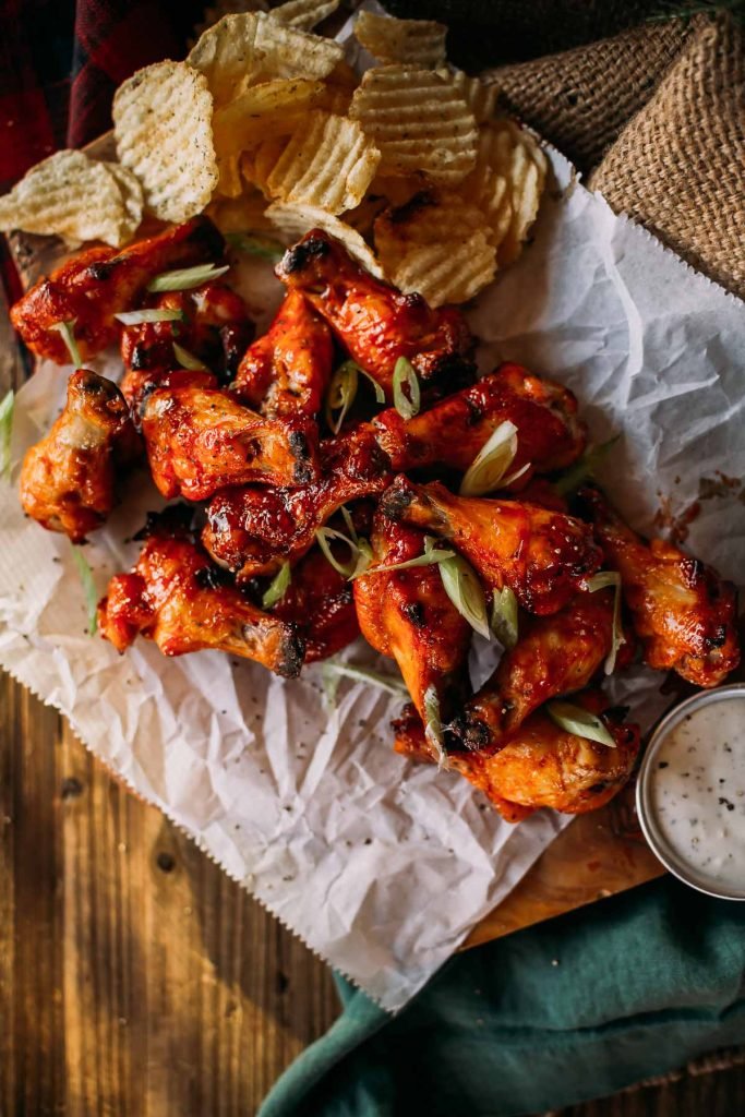 Sweet & Spicy Sriracha Honey Sticky Wings: Irresistibly Delicious!