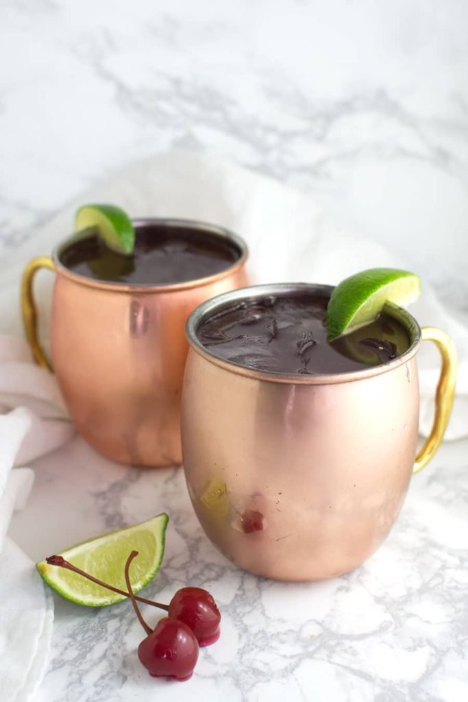 Refreshing Virgin Cherry Mules: A Guilt-Free Twist on a Classic