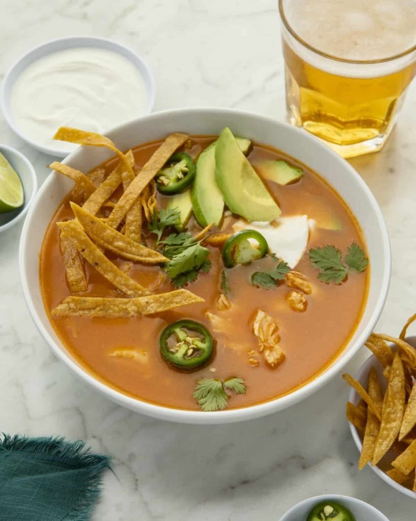 Soul-Warming Chicken Tortilla Soup Recipe: Easy & Flavorful