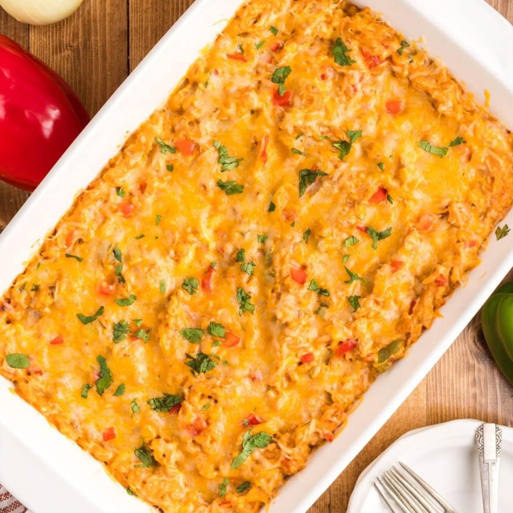 One-Pan Chicken Fajita Casserole: Easy & Irresistibly Delicious!