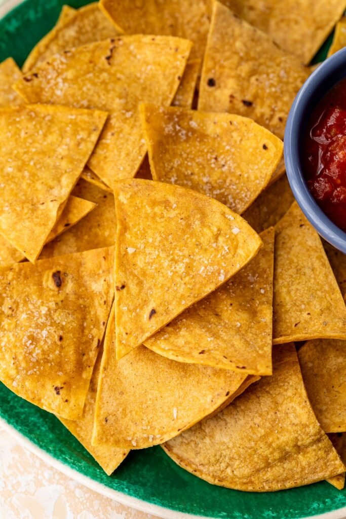 Crunchy & Guilt-Free: 5-Minute Air Fryer Tortilla Chips Recipe!