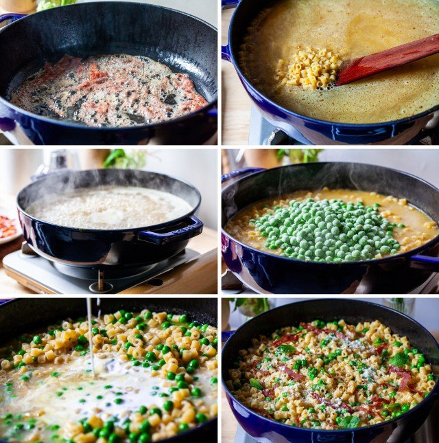Quick & Creamy One-Pan Ditalini and Peas: A 30-Minute Delight!